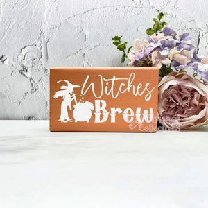 Witches brew halloween Wood Sign, halloween decor, halloween sign, spooky decor, creepy signs, spooky sign, halloween decorations