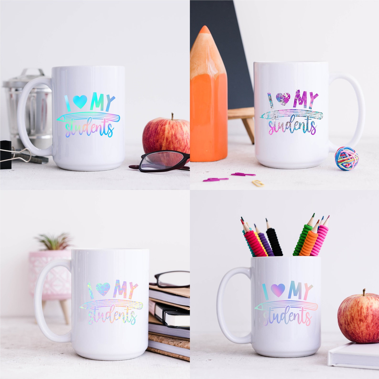 Teacher coffee cup Custom Made 11oz Mug Teachers Gift Etsy