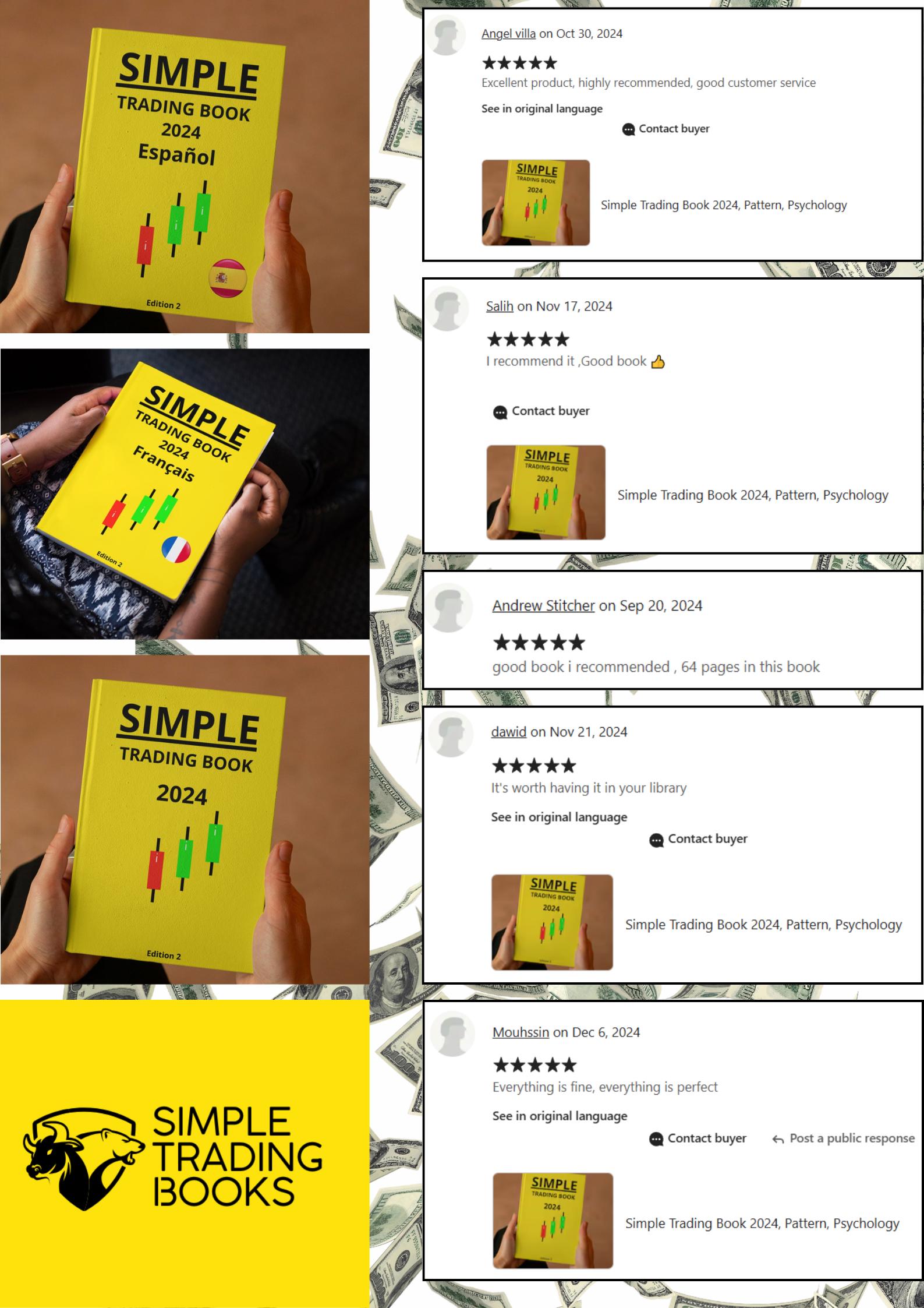 Simple Trading Book: Real-time Strategies Guide (french Version) (digital  Download) - Etsy