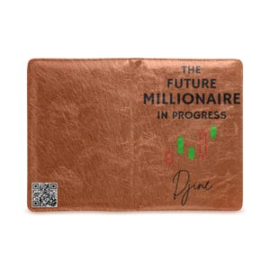 "Personalisiertes Day Trader Notizbuch: Börse, Krypto, ""Millionaire in Fortschritt"""