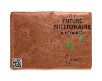 "Personalisiertes Day Trader Notizbuch: Börse, Krypto, ""Millionaire in Fortschritt"""