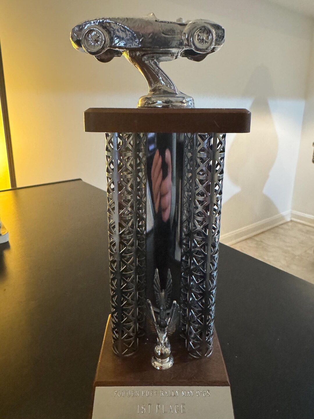 Vintage 1965 Trophy Midcentury Racing Trophy - Etsy