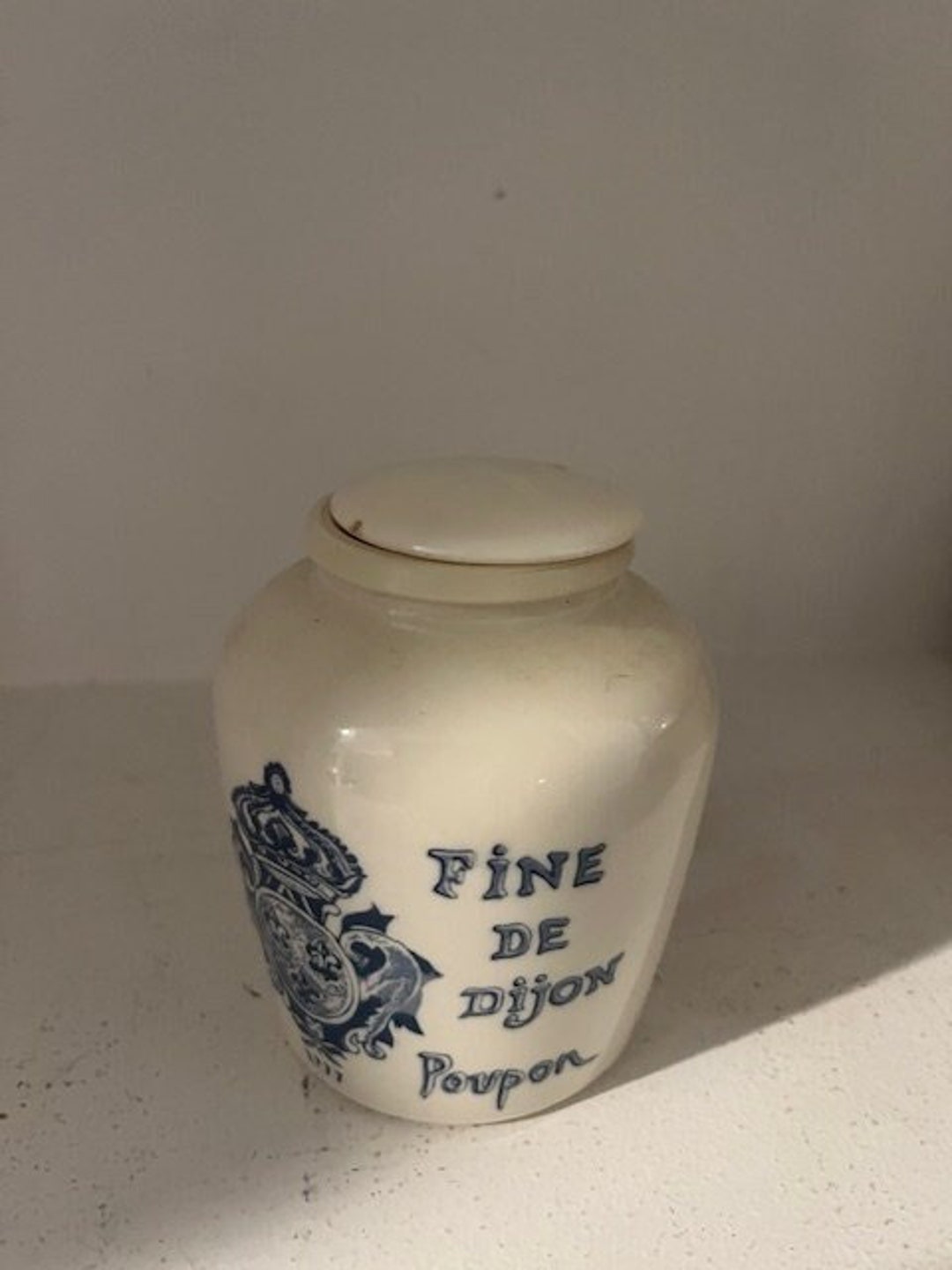 French Mustard Jar Etsy