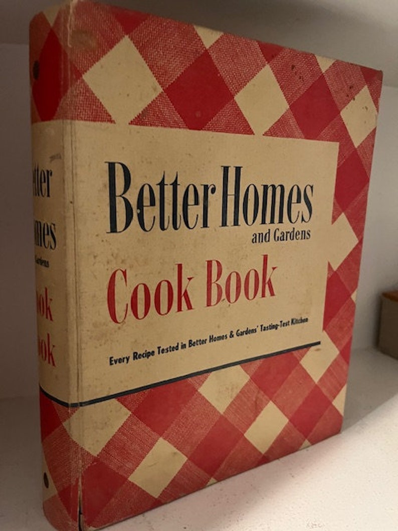 Better Homes and Gardens Cookbook Vintage Cookbook Etsy