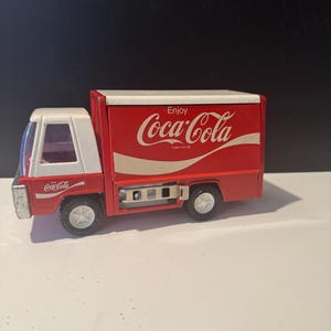 Vintage Buddy L Coca Cola Delivery Truck ~ 1970s Pressed Steel Truck ~ Coke Collectible ~ Made in Japan