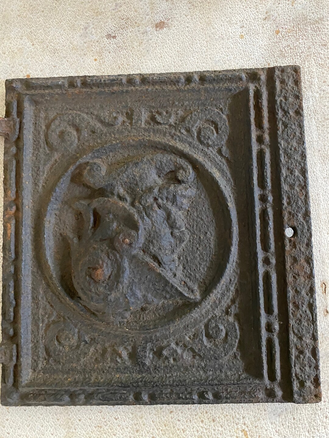 German Cast Iron Antique Architectural Salvage Etsy