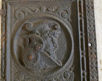 German cast iron antique architectural salvage
