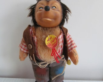 Vintage Steiff Mecki nach Diehl Film / Igel / 50iger 60iger Jahre