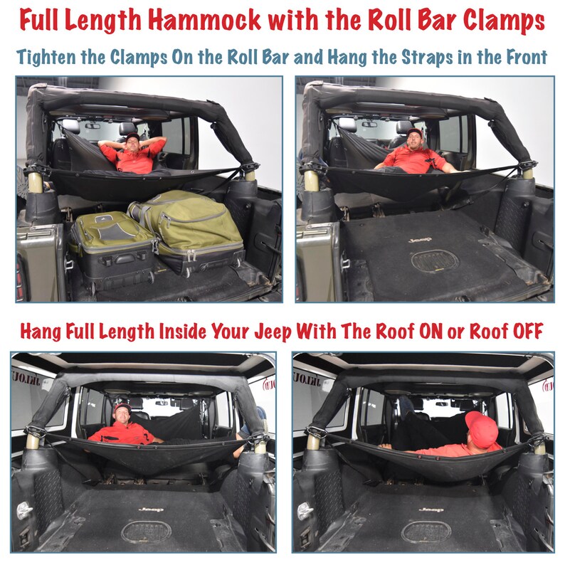 Jkloud Hammock Fitted for Jeep Wrangler JK 4 Door Multipurpose Etsy