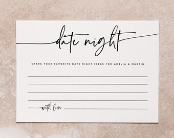 Date Night Template | Etsy