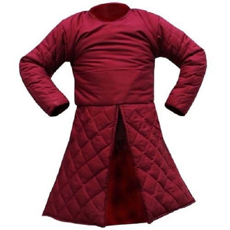 X-Mas Gift Thick Padded Medieval Gambeson costumes arming jacket for theater
