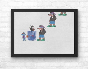 ニック・リビエラ - ザ・シンプソンズ - アートプリント - Etsy 日本