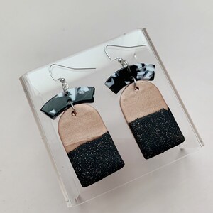 champagne sparkle dangles