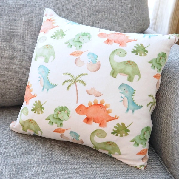 Dino Pillow Etsy