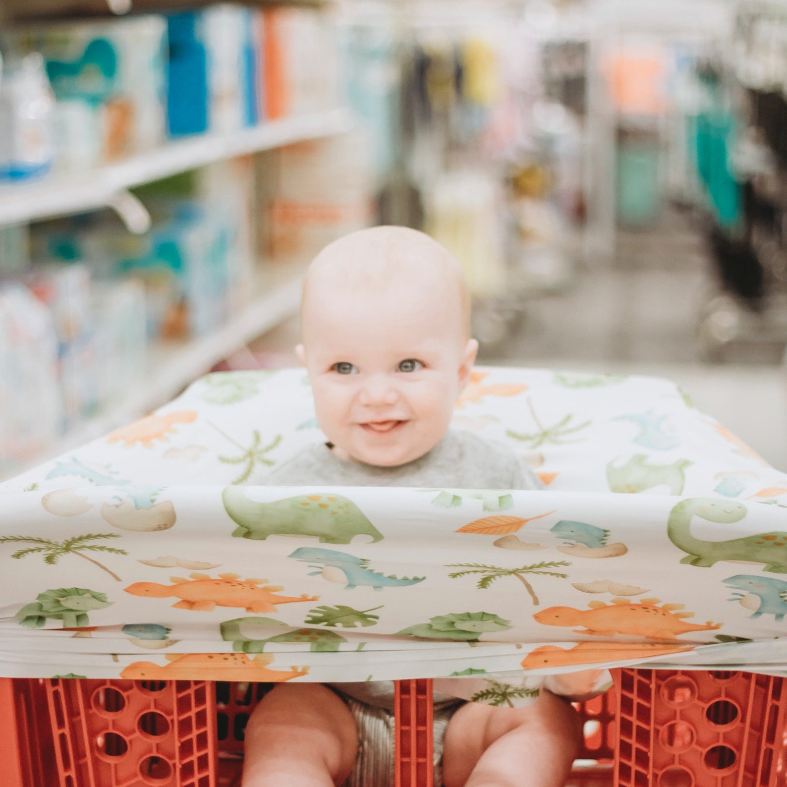 Dinosaur Baby Car Seat Cover Canopy Nursing Breastfeeding Etsy