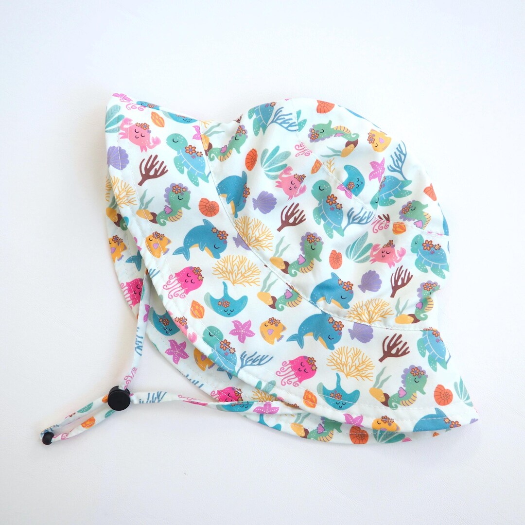 Seashell Kid's Sun Hat