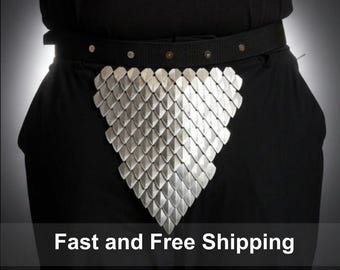 Dragon Scale Codpiece | 3D Printed Cosplay LARP Armor | Renaissance Fair Medieval Fantasy Costume