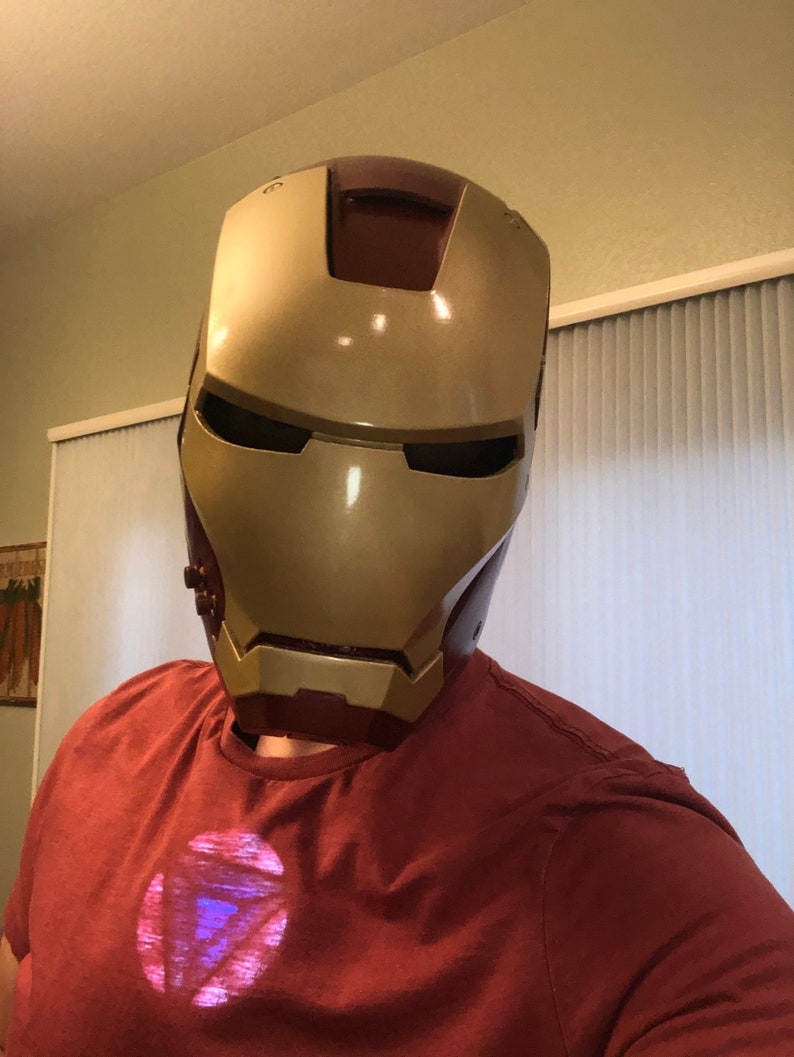 Iron Man Arc Reactor Chest Piece - Etsy