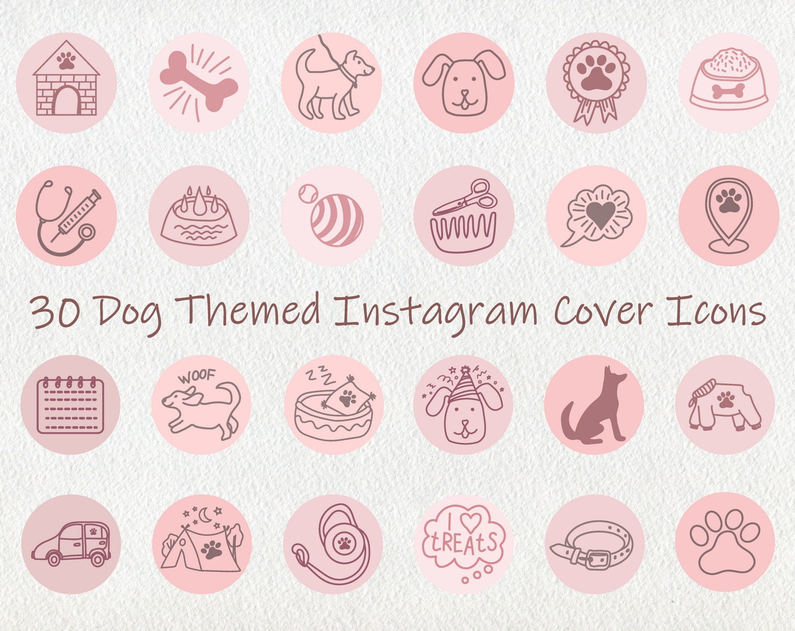 dog instagram highlight cover pink dog instagram highlight cover pink