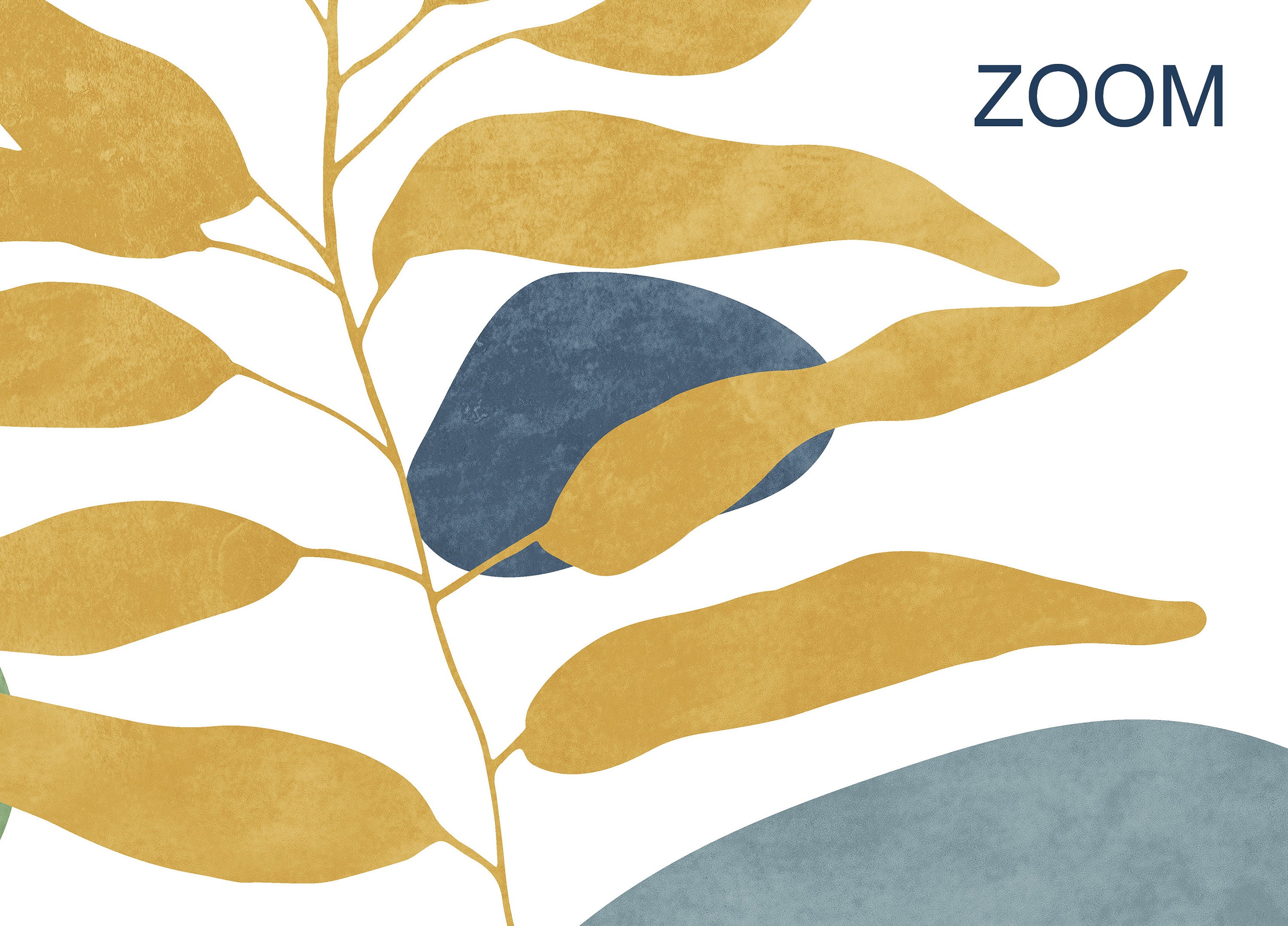 Boho wall art Mustard yellow floral wall art Modern Etsy España