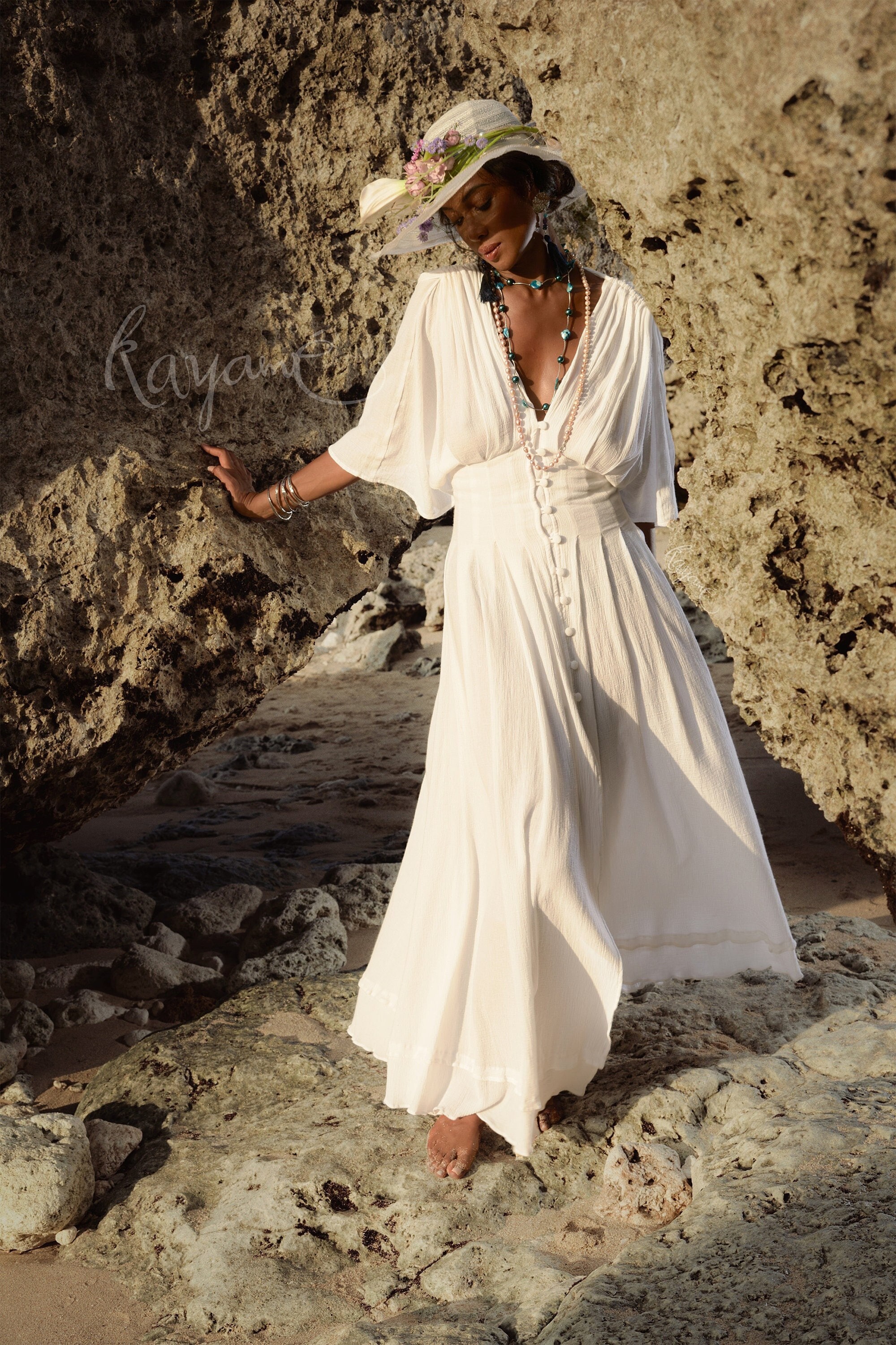 chinese dress ladies Boho Goddess Maxi Dress – ANG Boutique