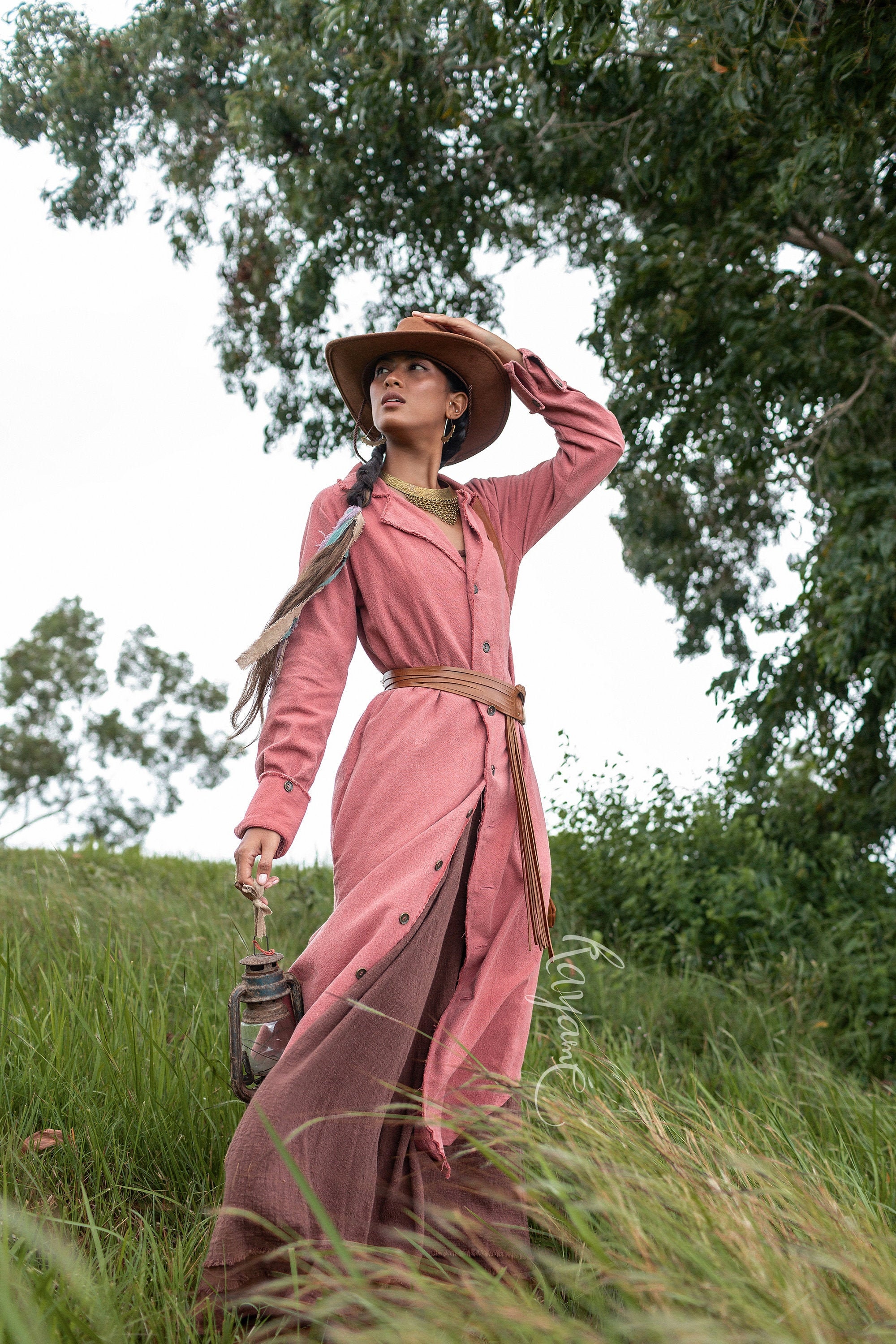 Bohemian Long Coat • Summer Trench Coat • Boho Cardigan