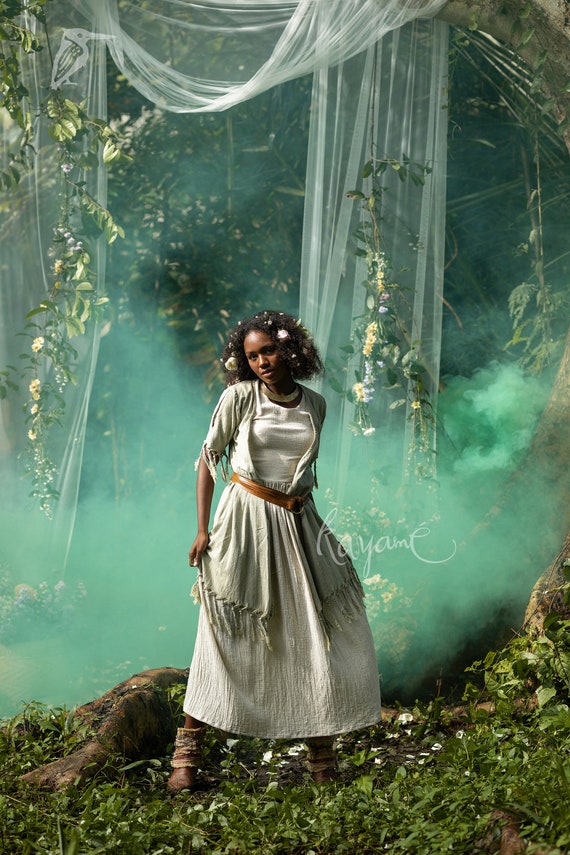 Robe verte cache coeur hotsell