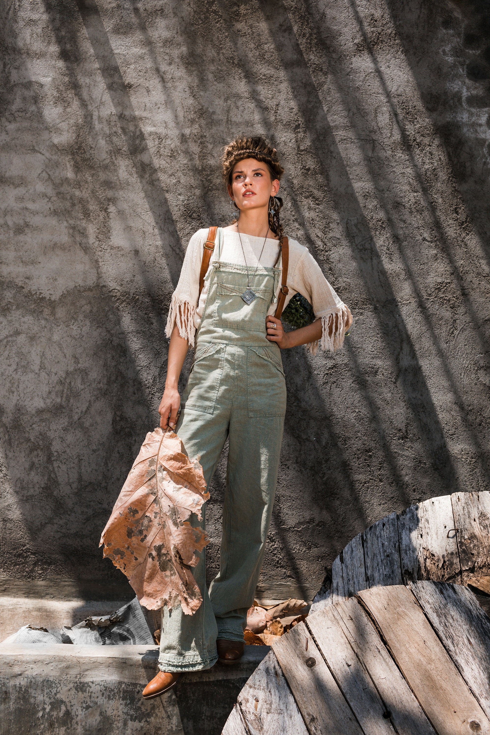Sale♬タグ付き未使用★Kiira Linen quilt jump suit Linen quilt jump suit – KiiRA_Shikica Tokyo