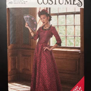 Simplicity S9247 Patroon Bolero Korset Rok Fantasy Cosplay H5 Maten 6-14 Ongeknipt Fabrieksgevouwen