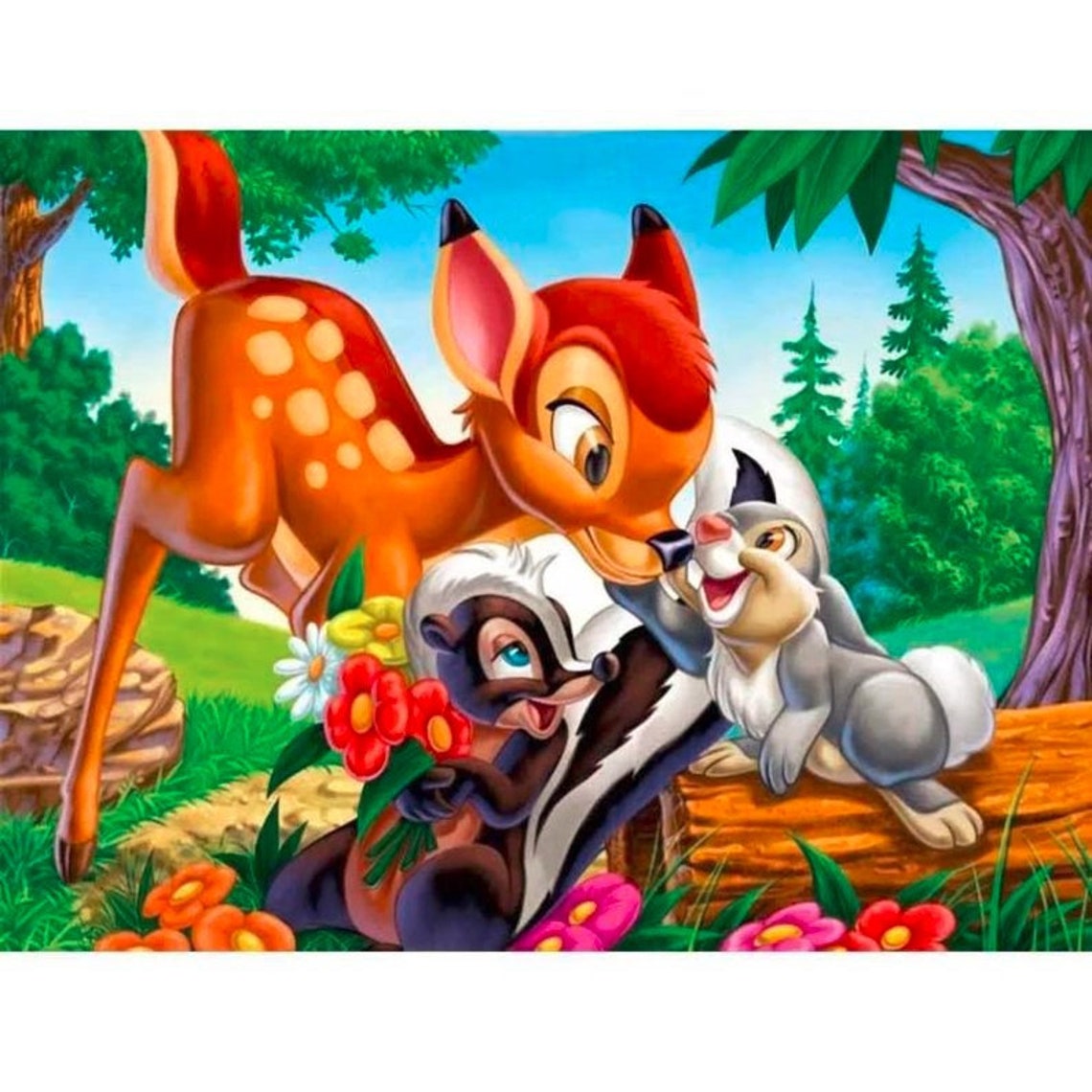 5D Diamond Painting Kit Cartoon Full Square/Round Drill Disney | Etsy