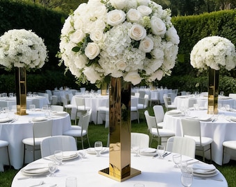 White Rose Flower Ball,Wedding Flower Ball Centerpiece,Wedding Aisle Flowers Decor