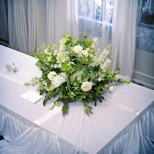 Greenery Wedding Flower Ball,Wedding Flower Ball Centerpiece,Table Centerpiece Floral Ball Dinner Party Home Decor,Flower Table Runner
