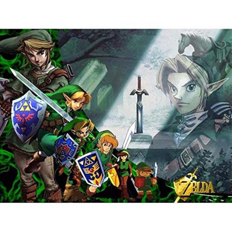 Алмазы zelda. Алмазная мозаика zelda.