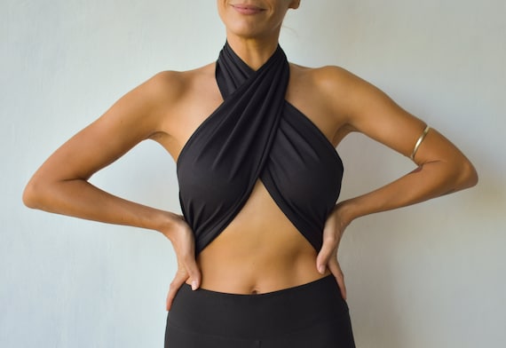 halter top wrap