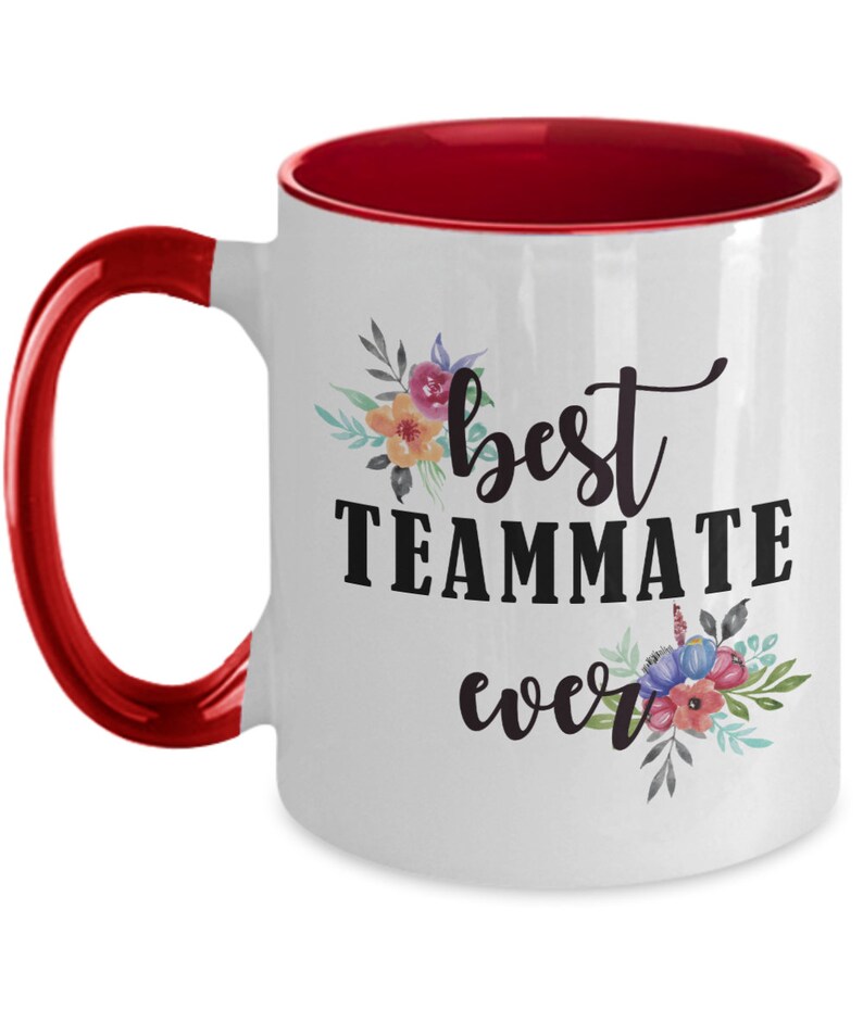 Best Teammate Ever Mug Teammate Gifts Thank You Gift for Etsy