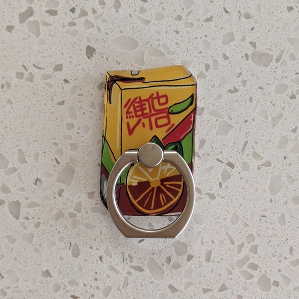 Vita Lemon Black Tea Cute/Kawaii Phone Ring/Holder/Grip/Stand