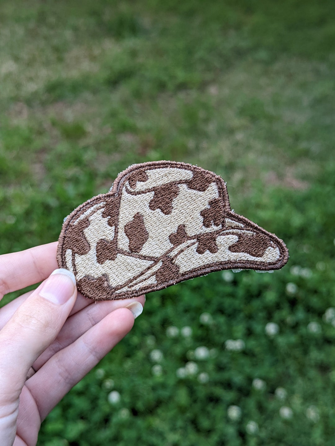 Cowboy Hat Patch ironon Etsy