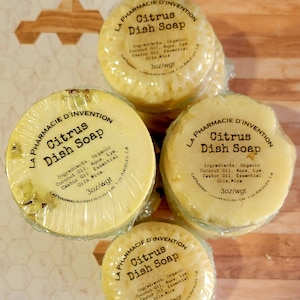 Rugged Citrus Dish Soap Bars- 100% AWESOME