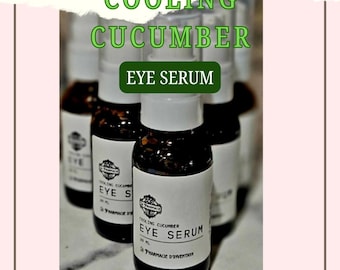 Cooling Cucumber Eye Serum: Soothing Relief for All Skin Types