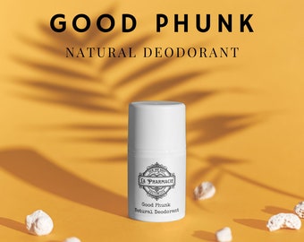 Desodorante de proteína vegetal GOOD PHUNK - Sin aluminio, bicarbonato de sodio ni bactericidas. ¡Sin gluten!