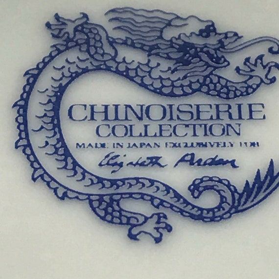 Elizabeth Arden CHINOISERIE Porcelain Square Trin… - image 7