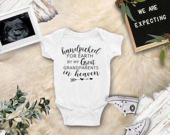 Handpicked For Earth By My Brother Vest And Bib Set