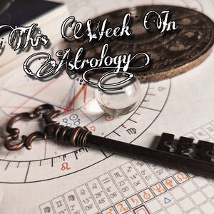 Esta semana em leitura de astrologia, associação pessoal com trânsitos astrológicos semanais