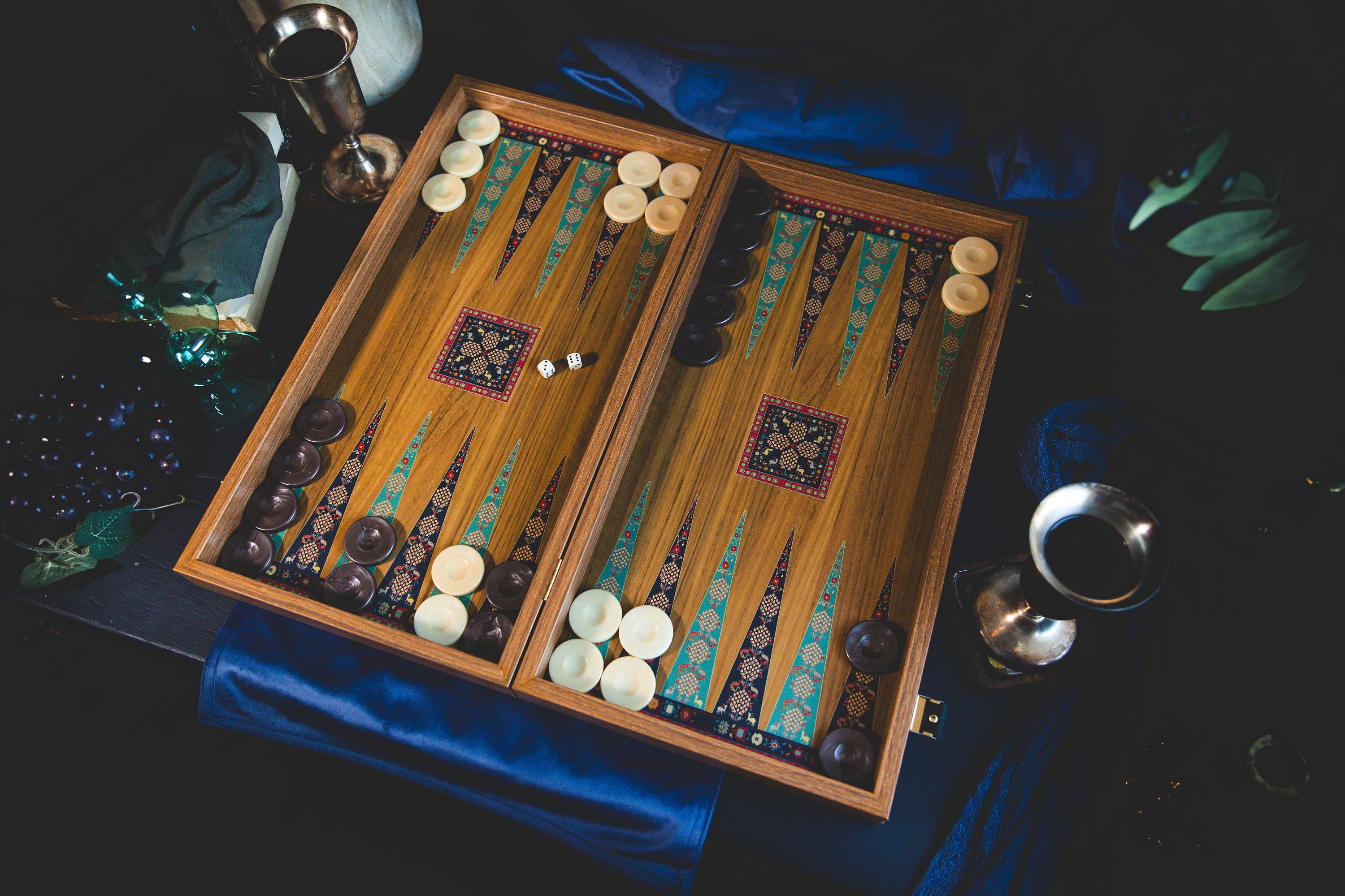 Vintage backgammon set - Etsy 日本