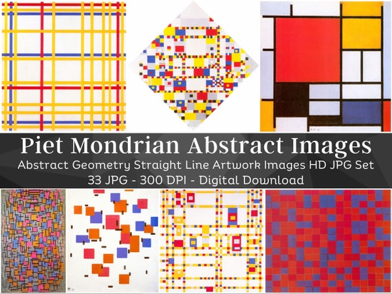 Piet Mondrian Abstract Geometry Artwork Images | 33 HQ