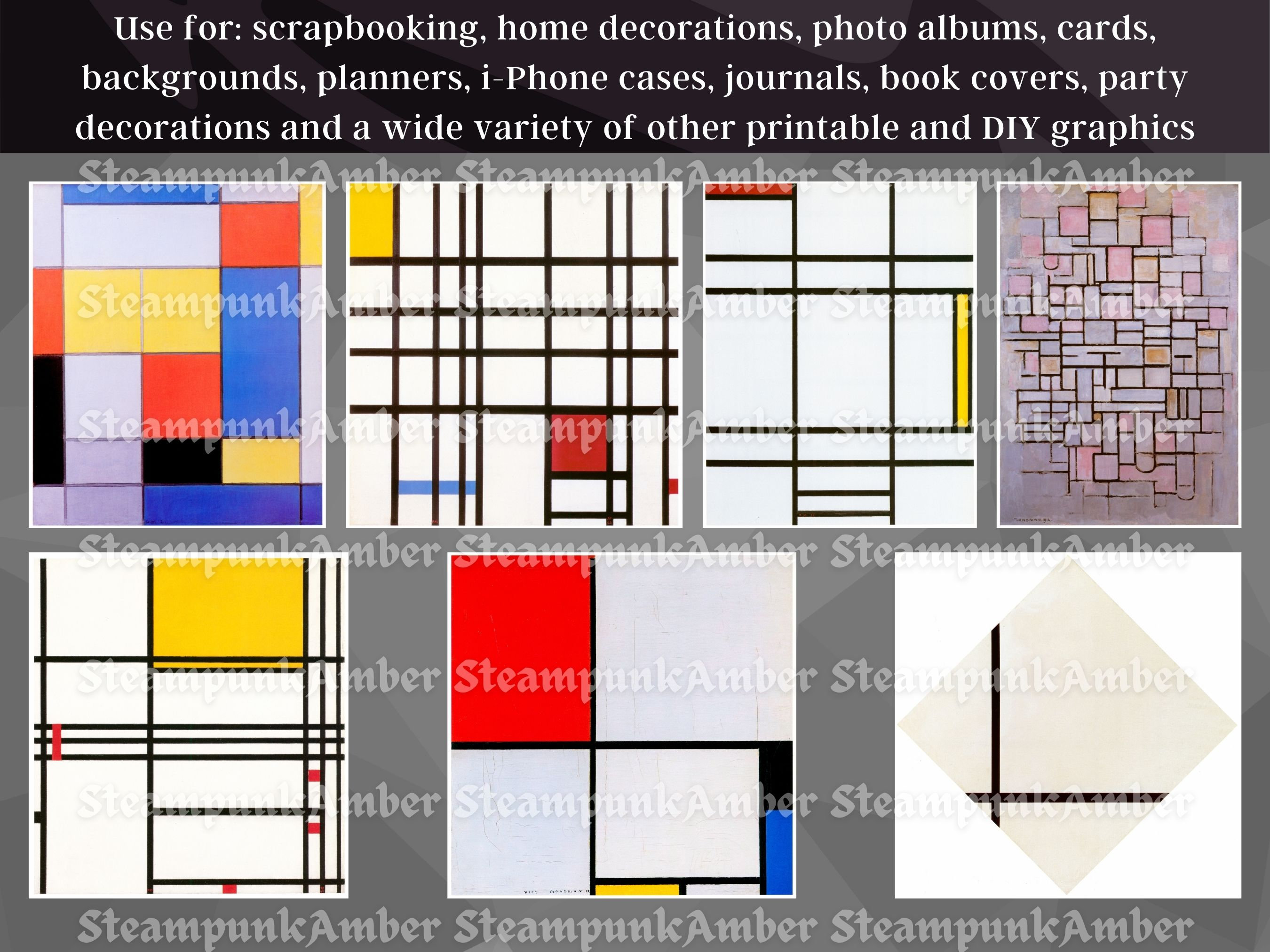 Piet Mondrian Abstract Geometry Artwork Images | 33 HQ