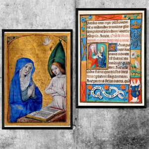Illuminated Manuscripts Bundle | 34 Medieval Junk Journal Pages | HQ ...