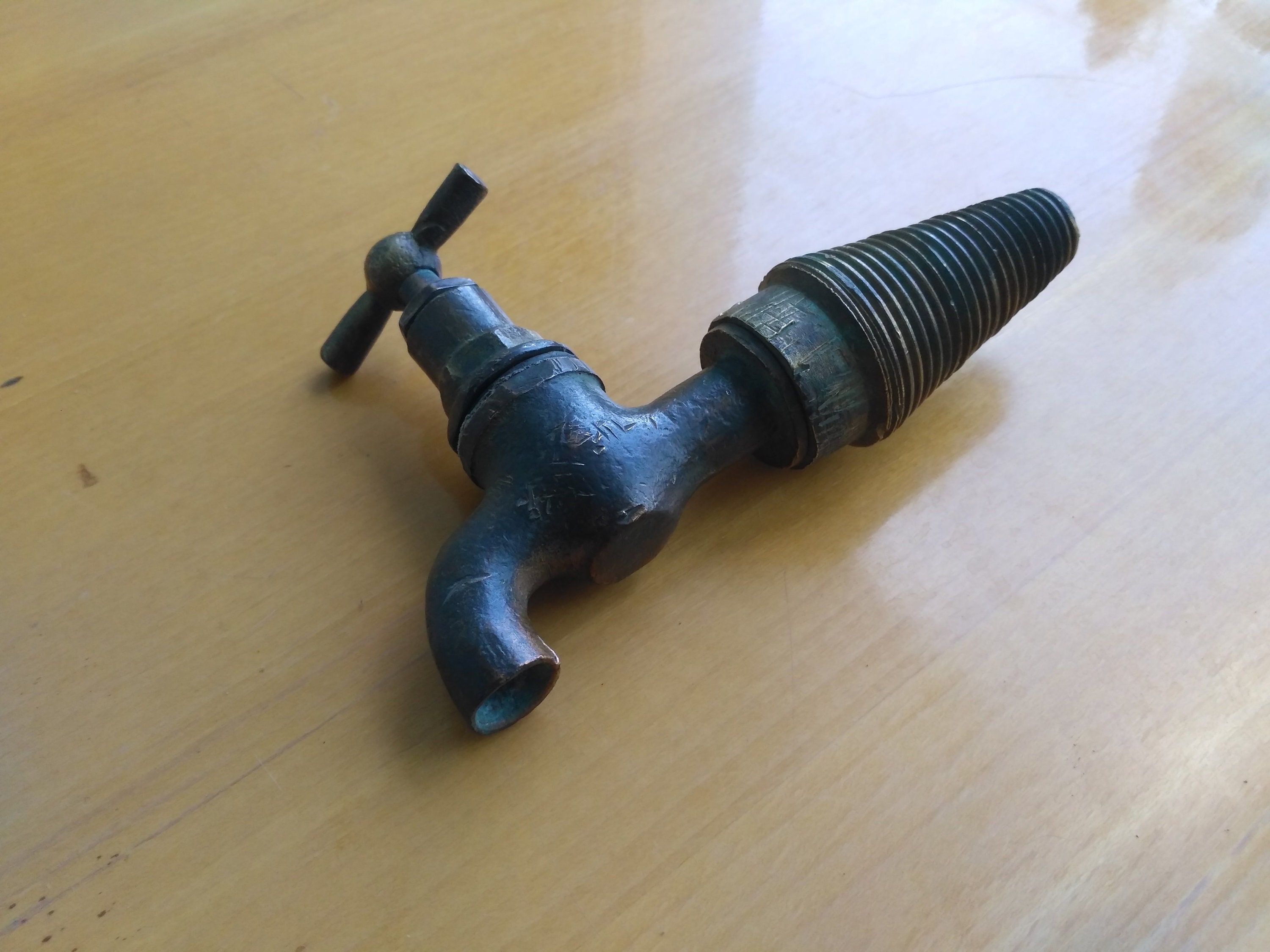 Vintage Messing Wasser Hahn Wasser Ventil Wasserhahn Bier | Etsy