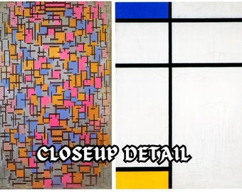 Piet Mondrian Abstract Geometry Artwork Images | 33 HQ