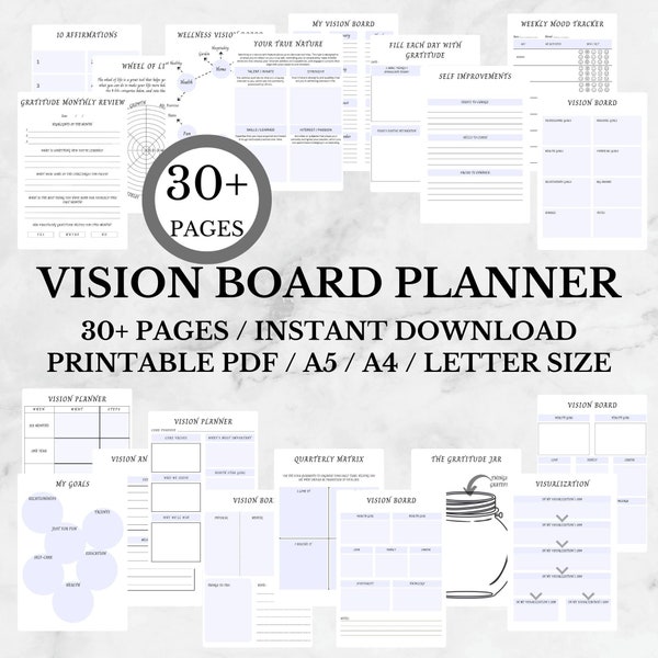 Self Love Vision Board - Etsy